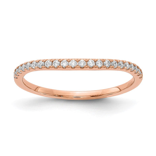 14k rose gold real diamond contoured wedding band rm5900b 016 raa