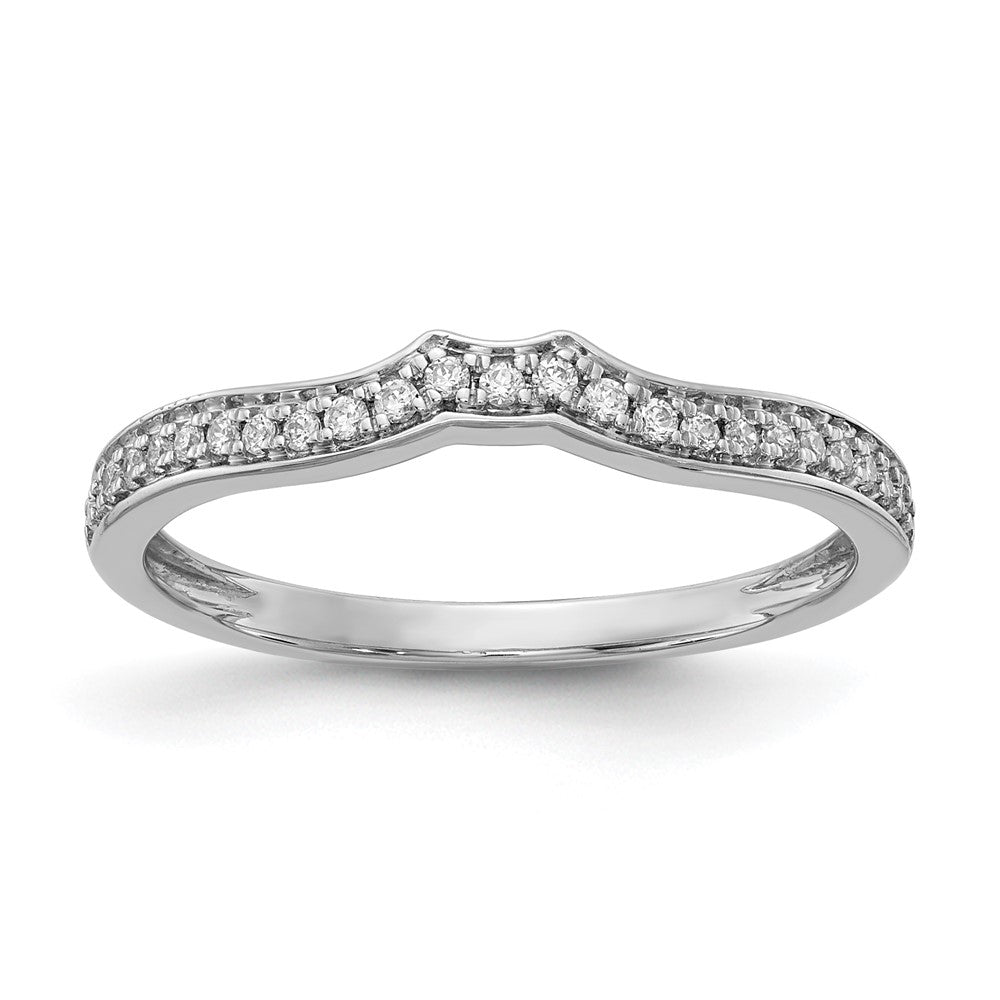 14k white gold real diamond contoured wedding band rm5904b 012 waa