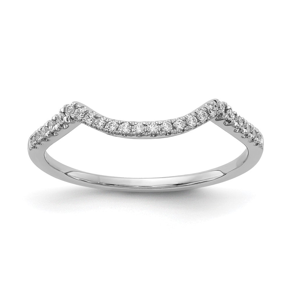 14k white gold real diamond contoured wedding band rm5905b 012 waa