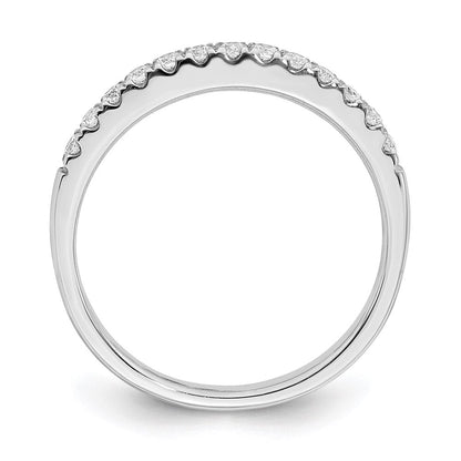 14k Rose Gold Real Diamond Wedding Band