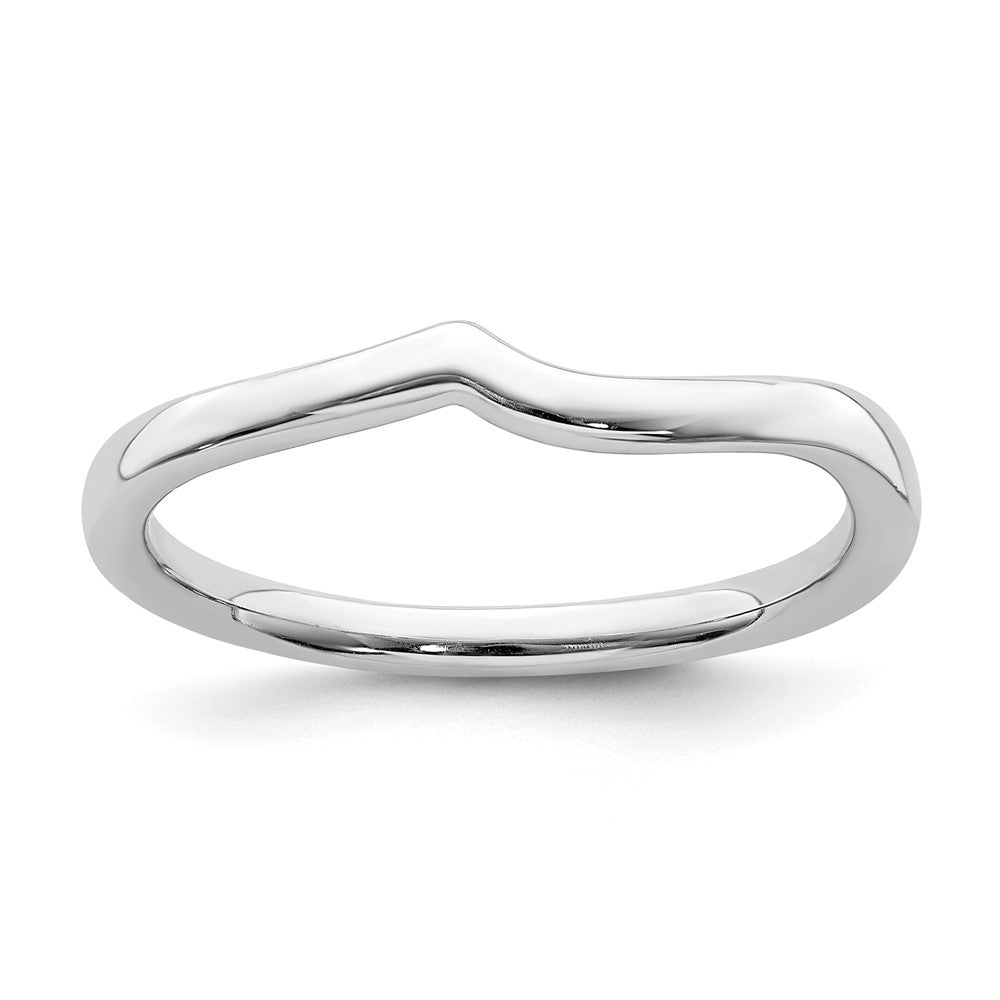 10k white gold contoured band rm6379b 0w