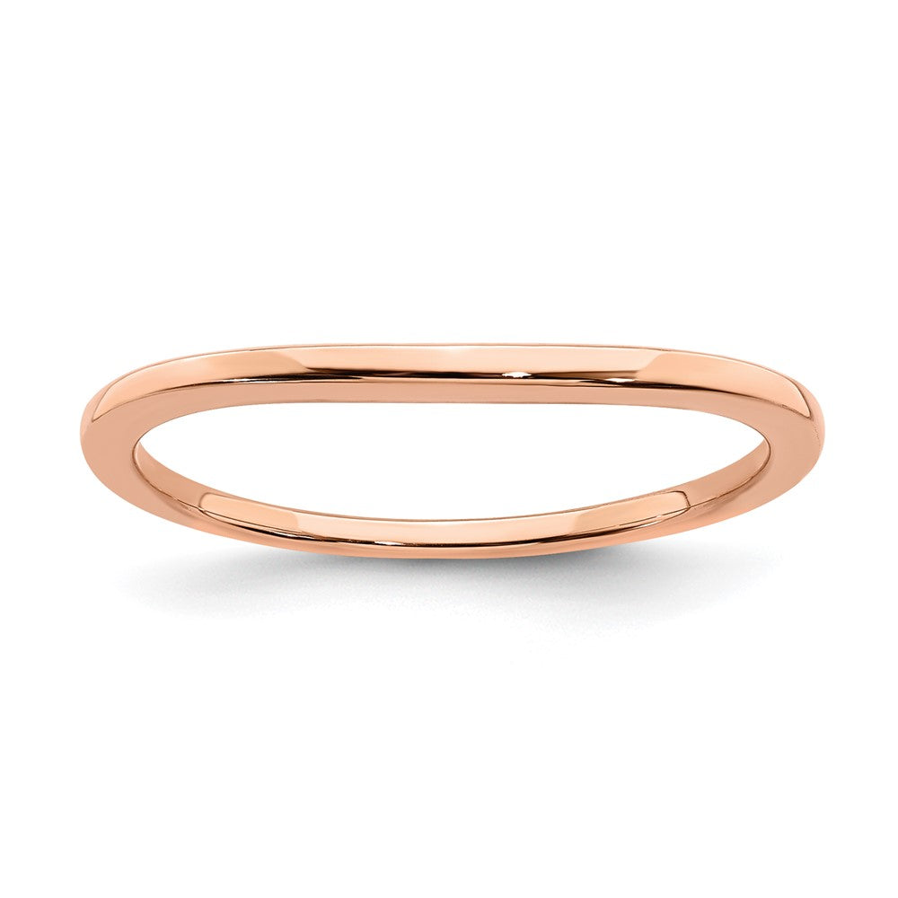 10k rose gold contoured band rm6382b 0r