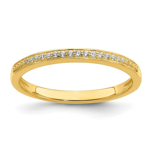 10k yellow gold contoured real diamond band rm6387b 007 0yaa