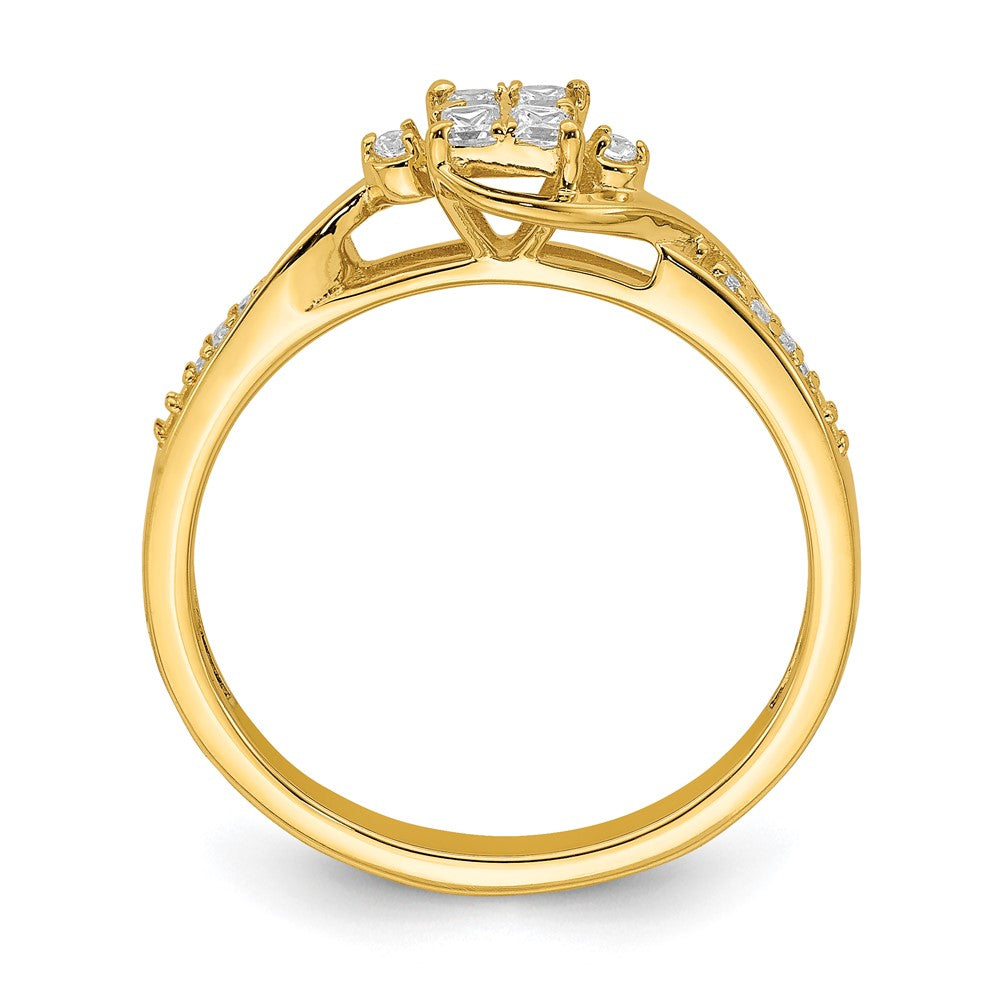 10k yellow gold real diamond engagement ring rm6387e 019 0yaa
