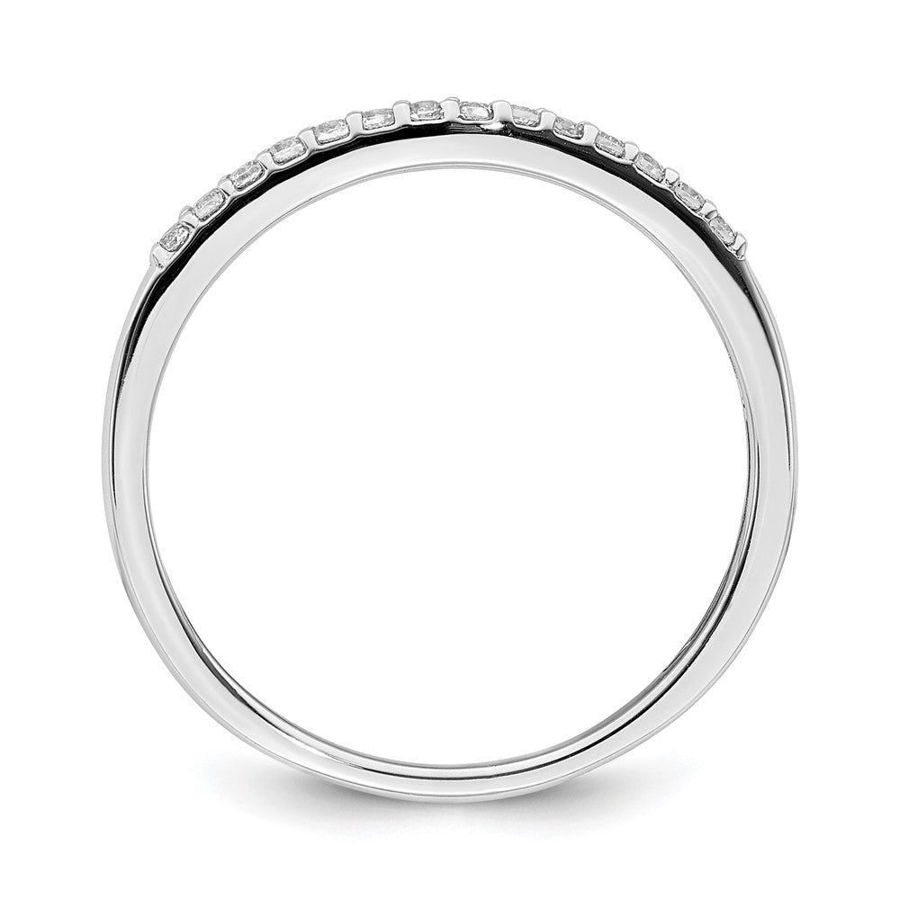 10k white gold contoured real diamond band rm6388b 011 0waa