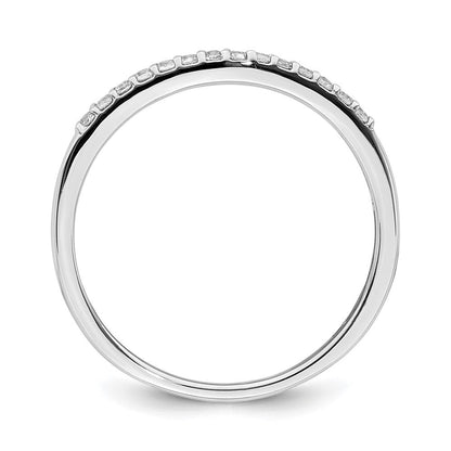 10k white gold contoured real diamond band rm6388b 011 0waa