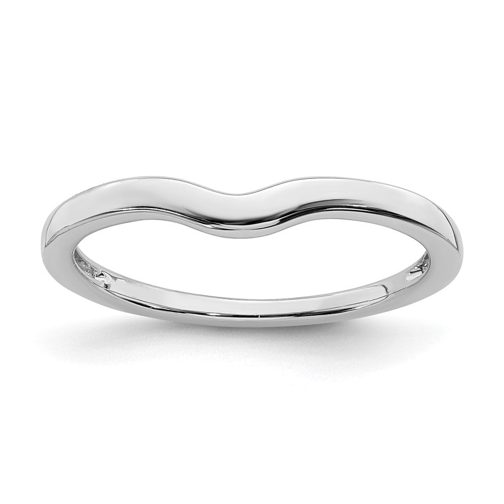 10k white gold contoured band rm6391b 0w