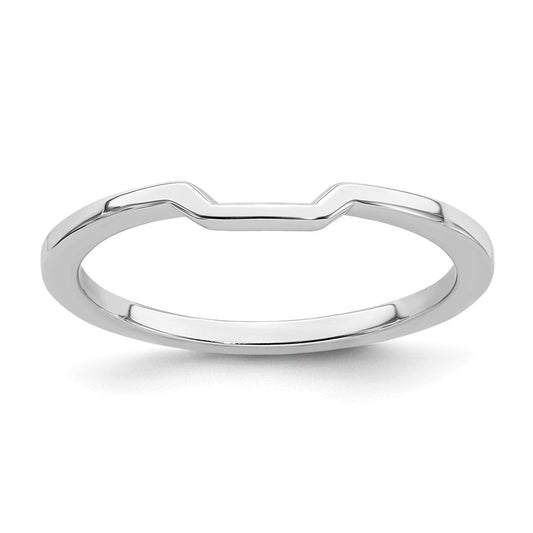 10k white gold contoured band rm6392b 0w