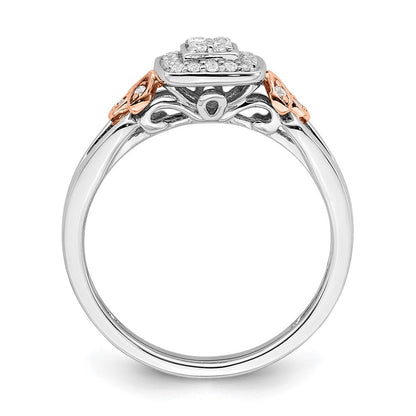 10k white rose gold real diamond cluster engagement ring rm6399e 017 0wraa
