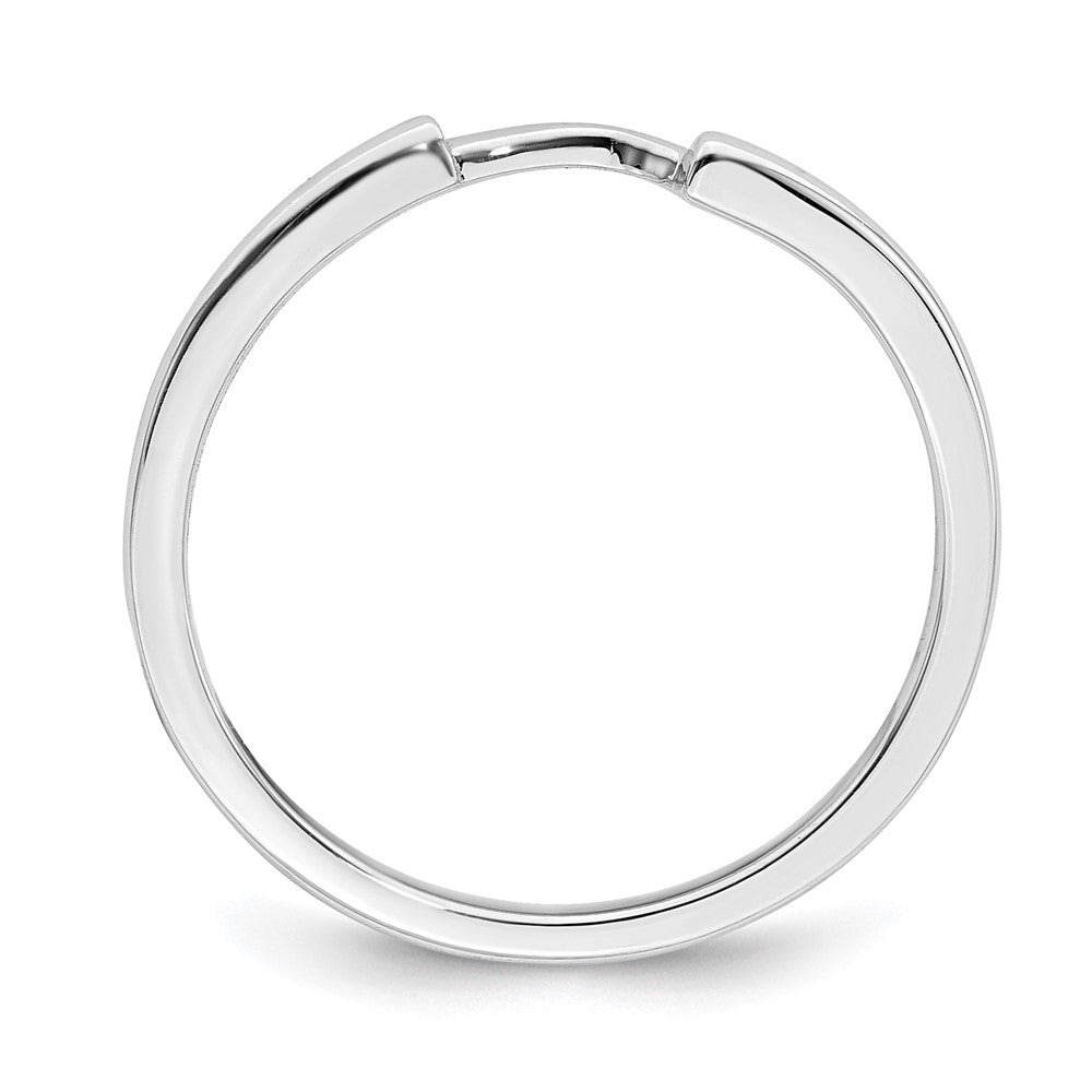 14k white gold contoured band rm6418b w
