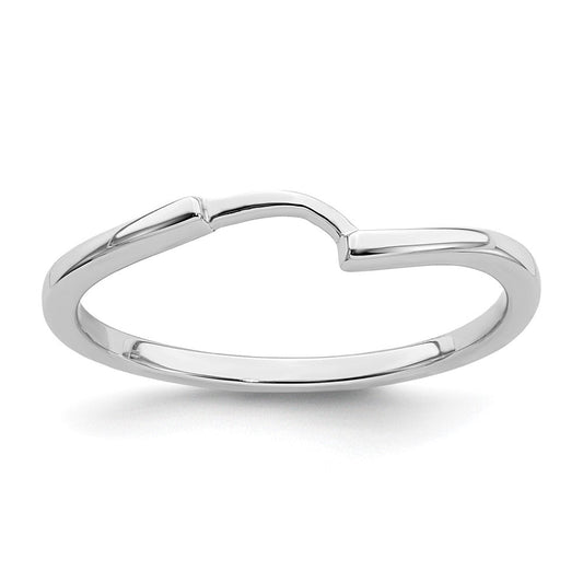 14k white gold contoured band rm6418b w