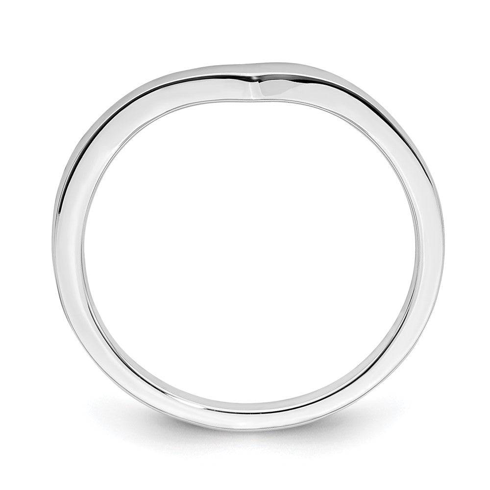 14k white gold contoured band rm6423b w