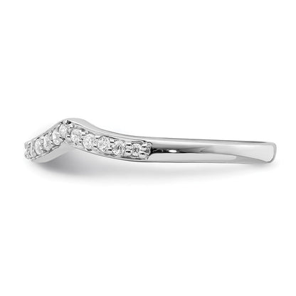 14k white gold contoured real diamond band rm6456b 020 waa