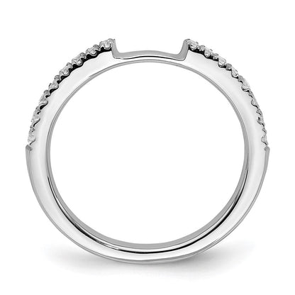 14k white gold real diamond contoured wedding band rm6628b 025 waa