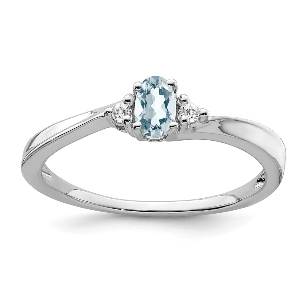 14k white gold aquamarine and real diamond ring rm7405 aq 004 wa