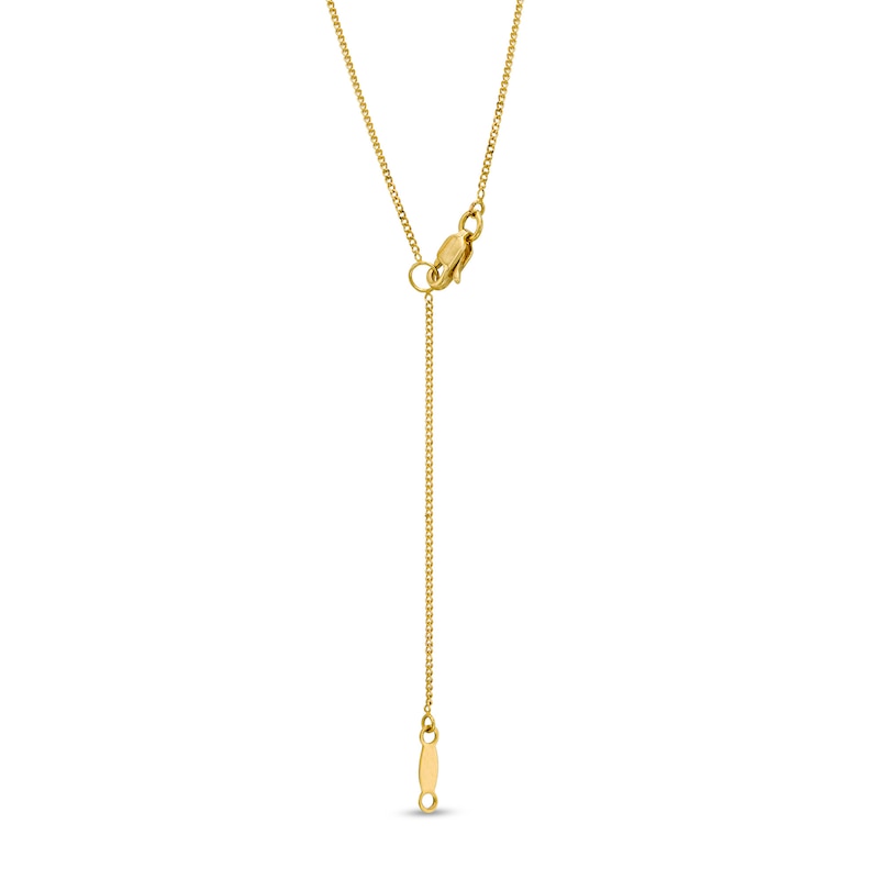 1 CT. T.W. Certified Emerald-Cut Natural Diamond Octagonal Frame Drop Pendant in 14K Gold (I/I1)