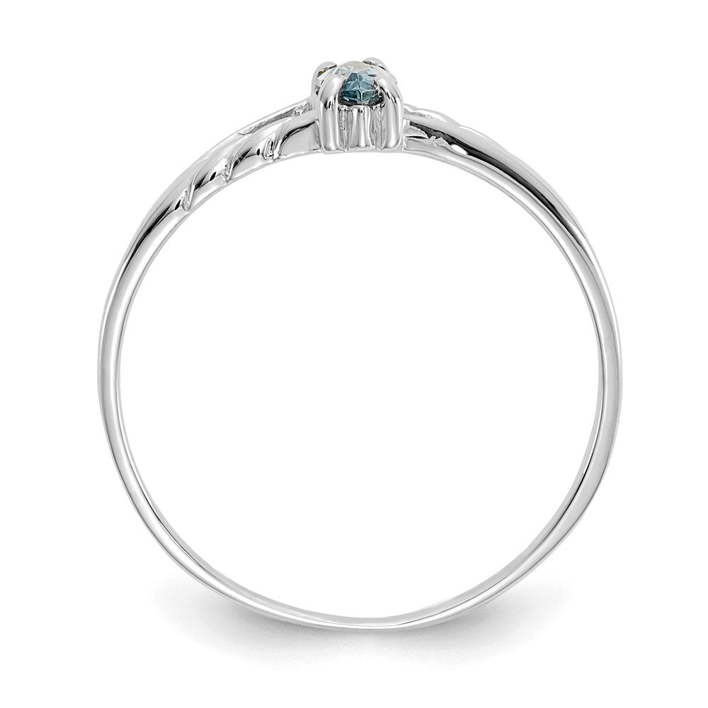14k white gold aquamarine birthstone ring xbr192