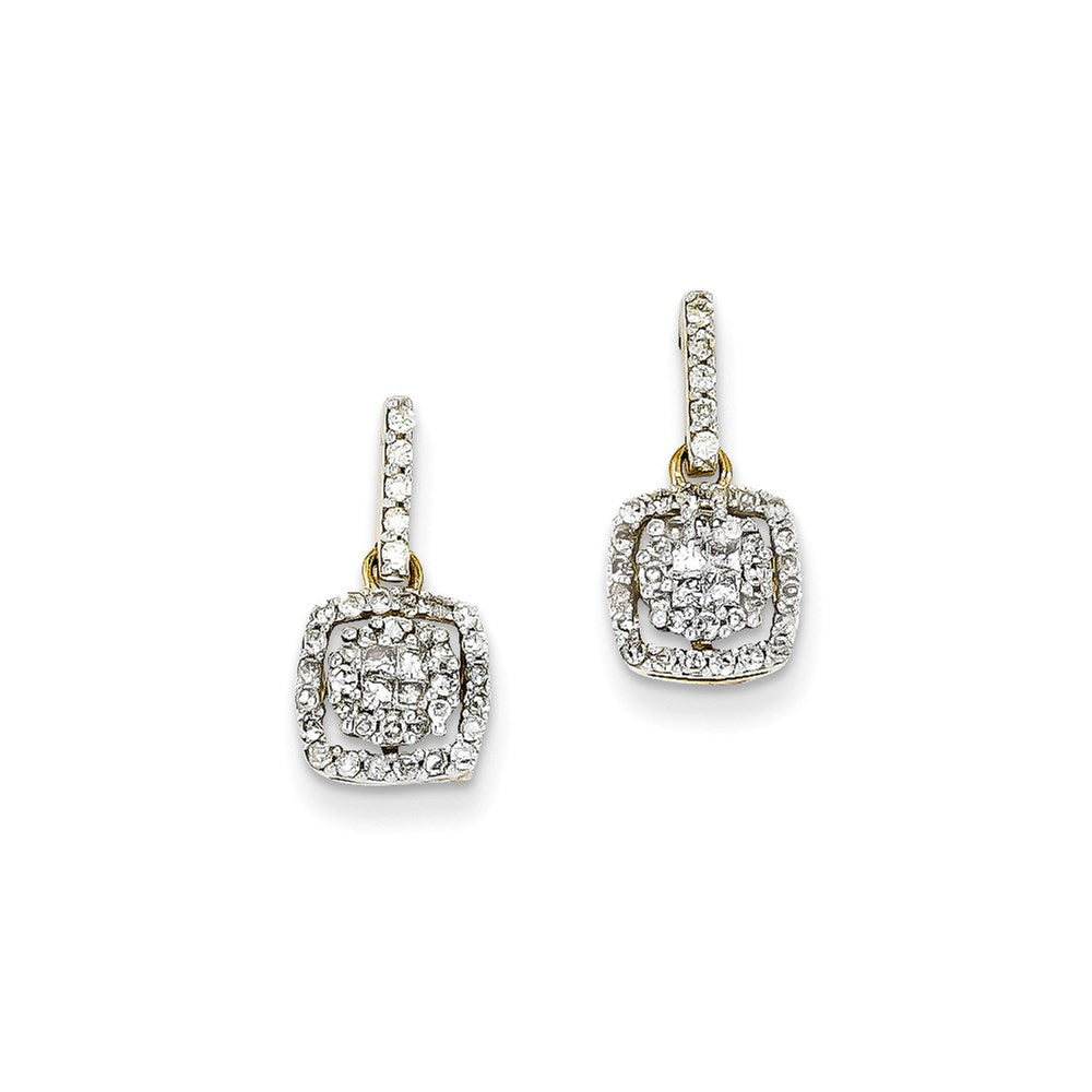 14k Yellow Gold Dia Earrings XE2374AA