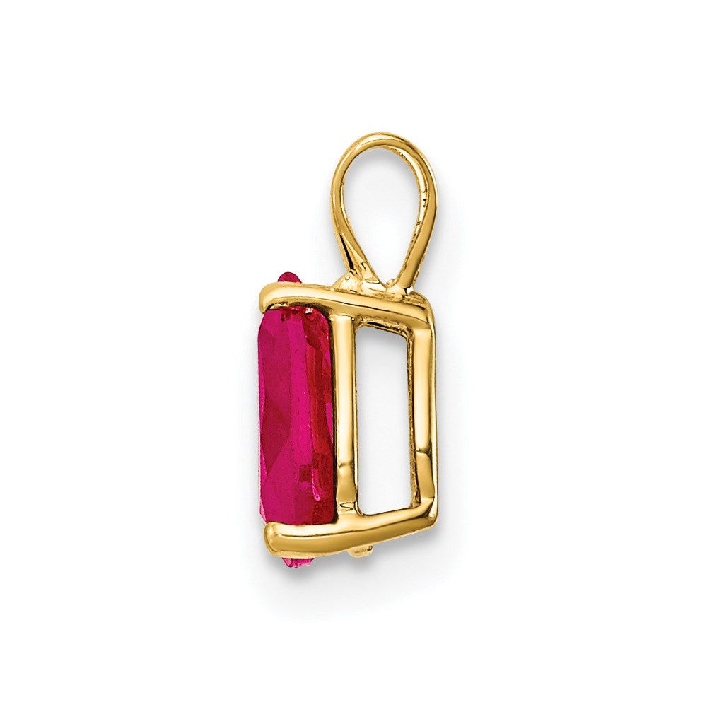14k Ruby Pendant