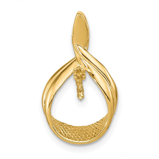 14k yellow gold 7mm white round freshwater cultured pearl a real diamond pendant xp1742pl a