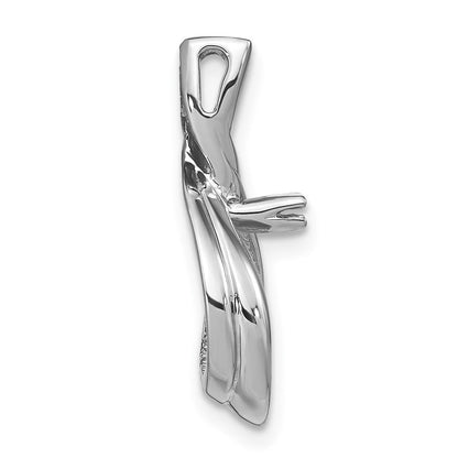 14k white gold 7mm white round freshwater cultured pearl aa real diamond pendant xp1743pl aa