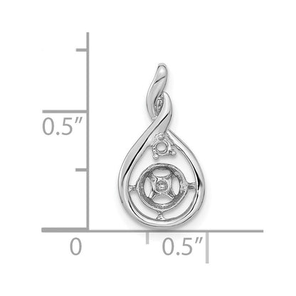14k white gold 7mm whtie round fw cultured pearl vs real diamond pendant xp246wpl vs