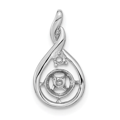 14k white gold 7mm whtie round fw cultured pearl vs real diamond pendant xp246wpl vs