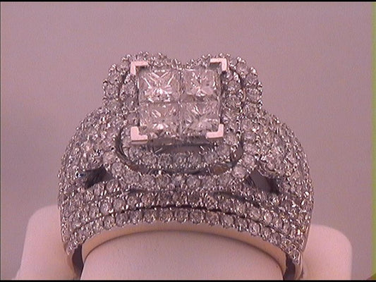 3CTW-Diamond BRIDAL SET