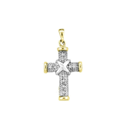 1/20CT-Diamond CROSS PENDANT