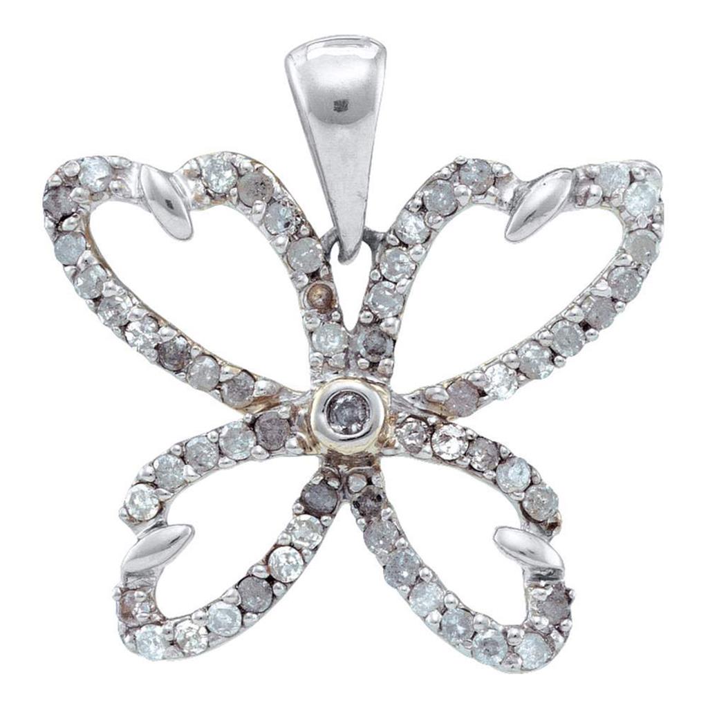 3/8CTW-Diamond GIFT BUTTERFLY PENDANT