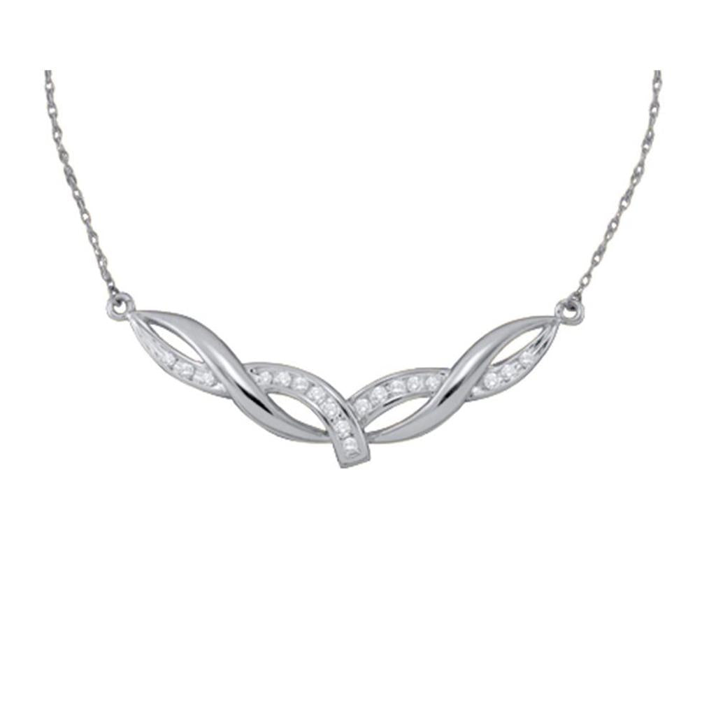 1/3CT-Diamond FASHION NECKLACE