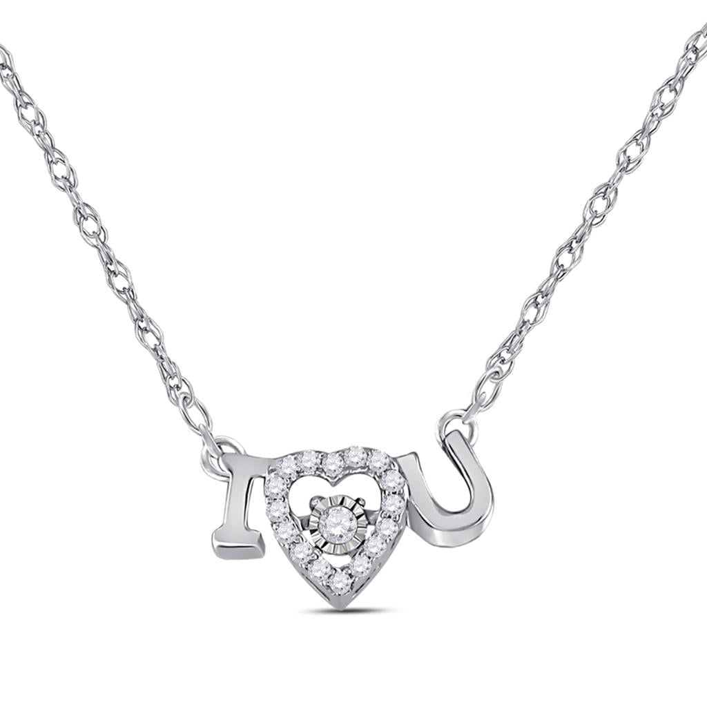 1/10CTW-Diamond NECKLACE