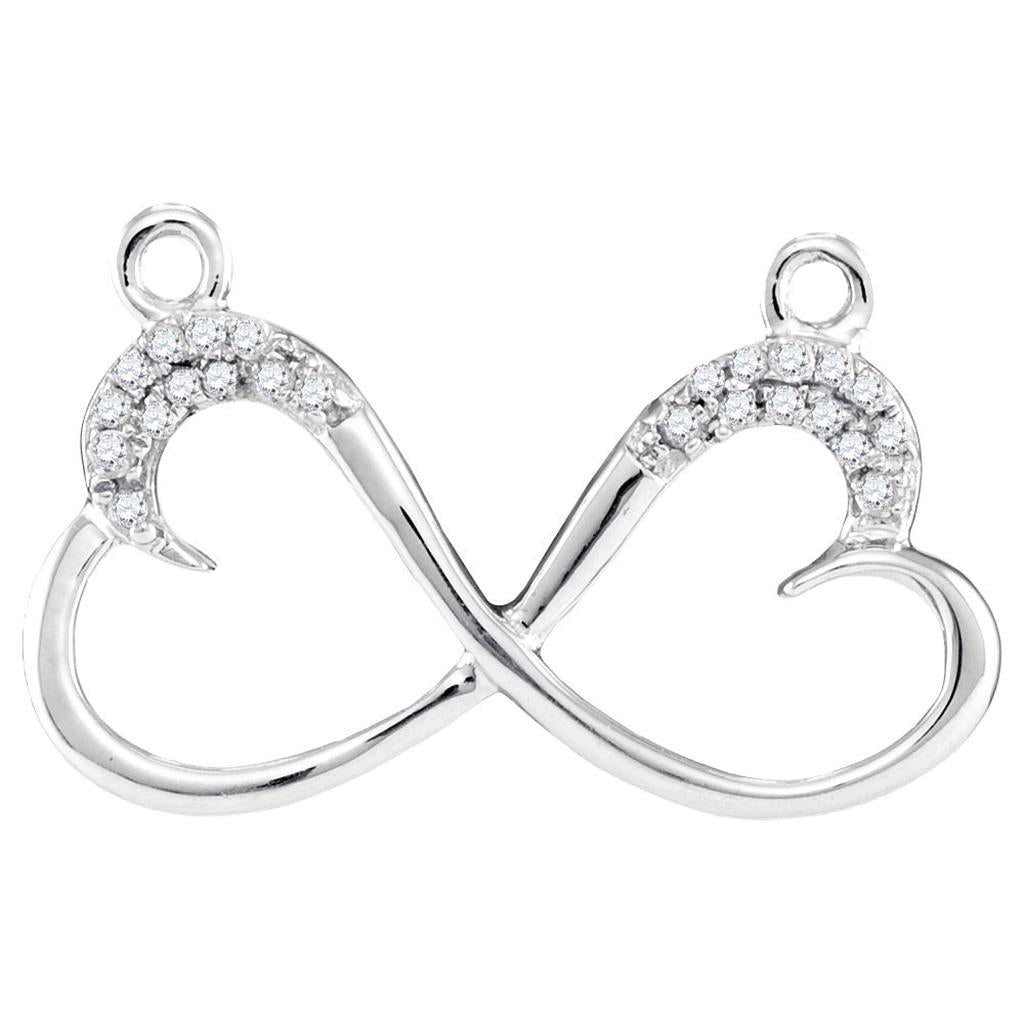 1/10CTW-Diamond FASHION NECKLACE