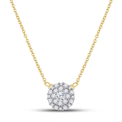 1/2CT-Diamond FASHION NECKLACE
