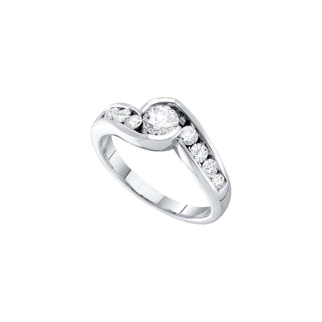 7/8CT-Diamond 3/8CT-CRD BRIDAL RING