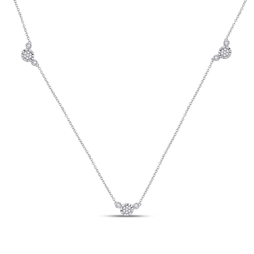 1/5CTW-Diamond FASHION  NECKLACES