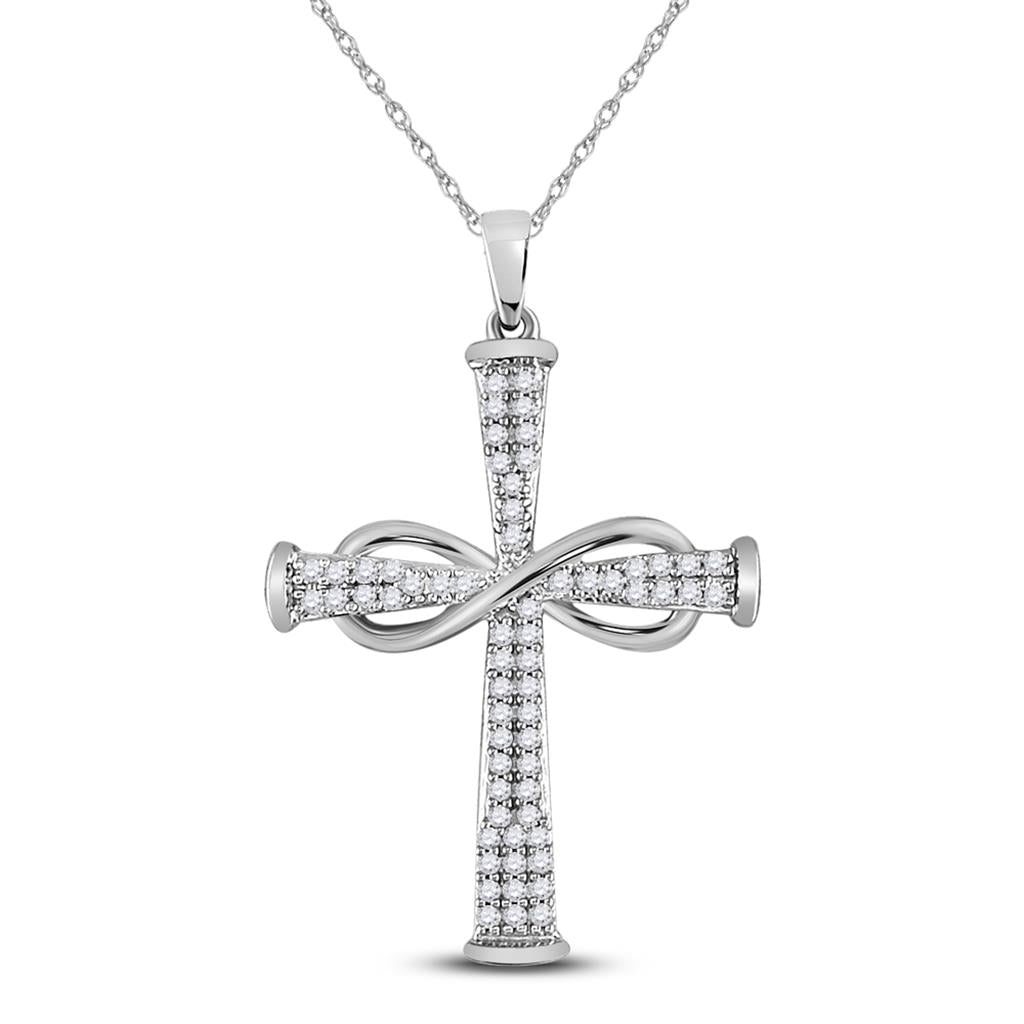 1/5 CTW-Diamond MENS CHARM