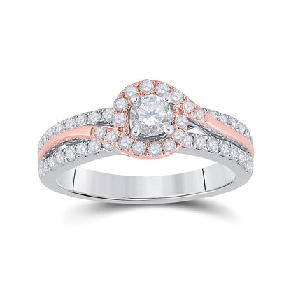 7/8CTW Diamond S-M 1/3CT-CRD BRIDAL SET CERTIFIED