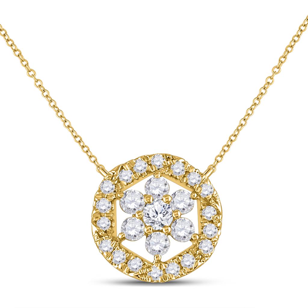 1/3CTW-Diamond FASHION NECKLACE