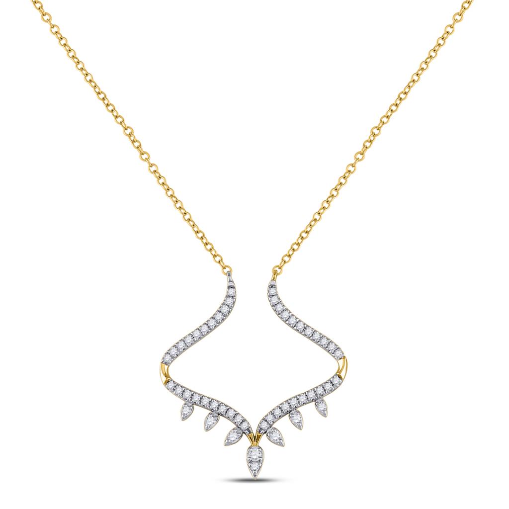 1/4CTW-Diamond  FASHION  NECKLACE
